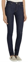 Acne Studio Blue Kex Raw Skinny Jeans Size 28 x 29 - £62.14 GBP