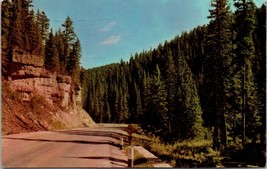 Highway U.S. 85 Upper Spearfish Canyon Black Hills South Dakota Postcard - $10.00