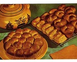 Kellogg&#39;s All Bran Cereal Rolls  Postcard 1947 Battle Creek Michigan  - £9.39 GBP