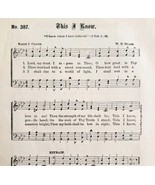 1883 Gospel Hymn This I Know Sheet Music Victorian Church Religious ADBN... - $27.43 CAD