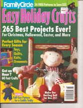 Family Circle Easy Holiday Crafts, Fall 1998 - £4.70 GBP