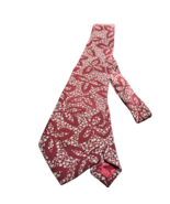 Vintage Charles Jourdan Paris 100% Silk Tie Made In Italy red and white ... - $999.12 MXN