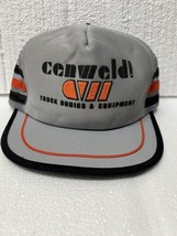 CENweld Corp. truck bodies and equipment 3 stripe trucker hat  foam intact - $1,291.60 MXN