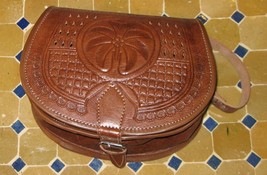 Moroccan leather bag-Moroccan Bag leather-Moroccan Bags-Leather Bag from... - £59.99 GBP