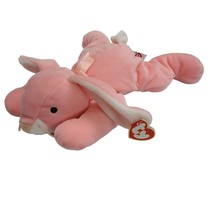 Ty Plus Pillow Pals Collection Carrots Pink Rabbit Plush with Tags - £6.93 GBP