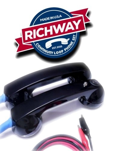 Richway Continuity Loop Phone Set®️ Black with AC voltage Detector, Loop Check Item image 5