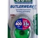 Sunstar GUM Butlerweave Dental Floss Fiber Weave Mint Waxed 200 yd Seale... - £29.07 GBP