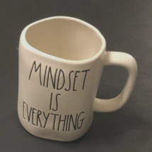 $15 Rae Dunn Artisan Magenta White Mindset Everything Stoneware Coffee M... - $10.27