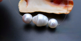 Exotic Rare Aa+ Australian South Sea White 10.8-14.3mm Cultured Pearls *Xl - £70.68 GBP