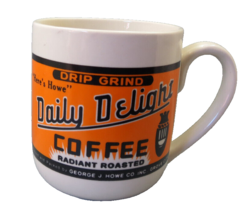 VTG Westwood Yesteryear Coffee Mug Daily Delight Cup George Howe  PA Dat... - $14.00