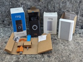 Ring Video Doorbell 2nd Gen 1080p HD Venetian Bronze + Chime Pro WIFI Extender1C - £62.47 GBP