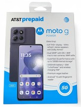 Motorola Moto G Power 5G 2025, 128GB, Slate Gray - At&amp;t Prepaid Smartpho... - $108.89