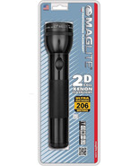 Maglite S2D016 Flashlight Heavy-Duty Xenon takes 2 D batteries - £27.20 GBP