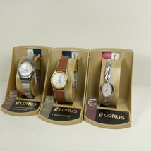 Lot Of Watches Lorus Women’s NOS New Batteries Installed Cocktail Watches - $37.05
