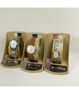 Lot Of Watches Lorus Women’s NOS New Batteries Installed Cocktail Watches - £29.13 GBP