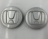 Honda Rim Wheel Center Cap Set Silver OEM B01B13044 - £49.19 GBP