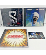 Lot 3 Scorpions CDs + Promotional Guitar Picks Blackout Stung In Tail Fa... - £36.67 GBP