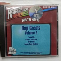 SEALED Karaoke Kompact Disc Graphics Sing The Hits Of Rap Greats Vol 2 CD + G  - £19.34 GBP