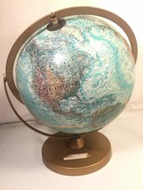 Replogle 12&quot; Globe On Tabletop Stand Vintage World Ocean Series Made In USA - £29.52 GBP