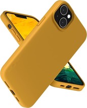 Compatible With iPhone 14 6.1&quot; Case,Silicone Shockproof Slim (Honey Yellow) - £10.57 GBP