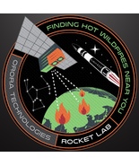 Rocket Lab Electron 63rd Finding Hot Wildfires Near You Space Embroidere... - $553.13 MXN+