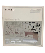 VTG Singer Athena 2000 Solid-State Electronic Sewing Machine Operator&#39;s ... - $11.30