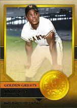2012 Topps Golden Greats #GG-11 Willie Mays New York Giants - £1.27 GBP