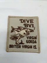 Dive BVI Virgin Gorda British Virgin Island Embroidered Iron On Patch 3&quot; - £42.22 GBP