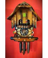 Vintage Classic SCHMECKENBECHER Musical 1 Day Cuckoo Clock #168 - $206.91