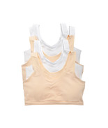 Angelina Girls Basic Wide Straps Wireless Padded Training Bras 5-Pack #B... - $395.64 MXN