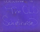 The Old Schoolhouse Menu Merrimac Wisconsin 1990&#39;s - $41.49