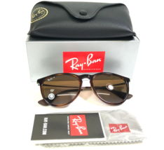 Ray-Ban Sunglasses RB4171 ERIKA 710/T5 Polished Havana Tortoise Silver B... - £77.89 GBP