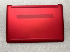HP 15-dw0083wm scarlet red bottom base case cover enclosure w rubber coverw - $29.86