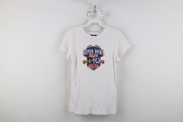 Y2K Womens M Super Bowl XLIV New Orleans Saints Indianapolis Colts T-Shi... - $34.60