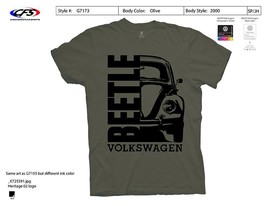 Vw beetle grn tee thumb200