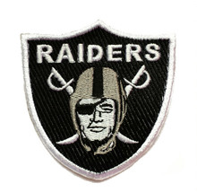 Oakland Raiders NFL Football Super Bowl Embroidered Iron On Patch 4&quot; x 3.75&quot; - £6.19 GBP