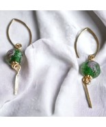 Handmade Vintage Beads Earrings, - £23.45 GBP