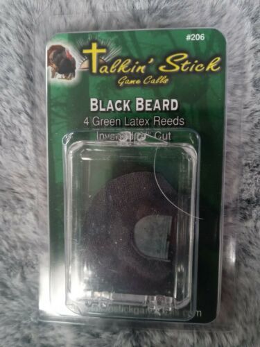 Black Beard Takin Stick Game Call 4 Green Reeds - $29.58