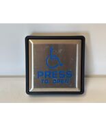 Larco 6S103 Heavy‑Duty Commercial Entry Push Plate Switch Stainless Steel - $1,102.27 MXN