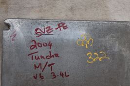 2004 Tundra 3.4L 2WD 6sp Manual MTX ECM ECU Engine Control Module 89661-0C400 image 2