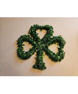 St. Patrick&#39;s Day Shamrock Wreath, Green Color 17&#39;&#39; Height - €12,84 EUR