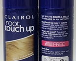 2 Clairol Root Touch Up Color Volume Spray Temporary Dark To Medium Blon... - £22.67 GBP