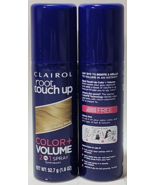 2 Clairol Root Touch Up Color Volume Spray Temporary Dark To Medium Blon... - £22.88 GBP