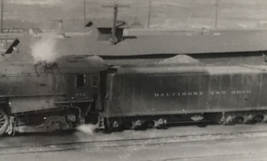 Baltimore and Ohio Railroad BO B&amp;O #752 4-8-2 Locomotive Train Photo New... - $9.49