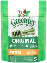 Greenies Dog Dental Treats Regular Original 1ea/3 oz, 3 ct - £7.87 GBP