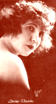 Louise Glaum Silent Film Vamp Actress  Postcard Vintage - £7.44 GBP