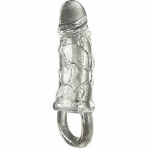 Nasstoys Men Compact Penis Sleeve Extender in Clear - $21.82