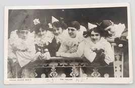 1906 Philco RPPC The Follies Minstrels Pierrot Clown Troupe Postcard 3215D - £14.48 GBP