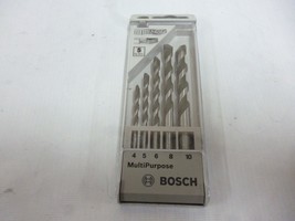 New Bosch A set of 5 drill bits of 4, 5, 6, 8, and 10 mm diameters - £8.07 GBP