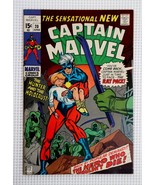 1970 Mid/High Grade Captain Marvel 20: Silver Age Hulk,Captain America,A... - $39.90